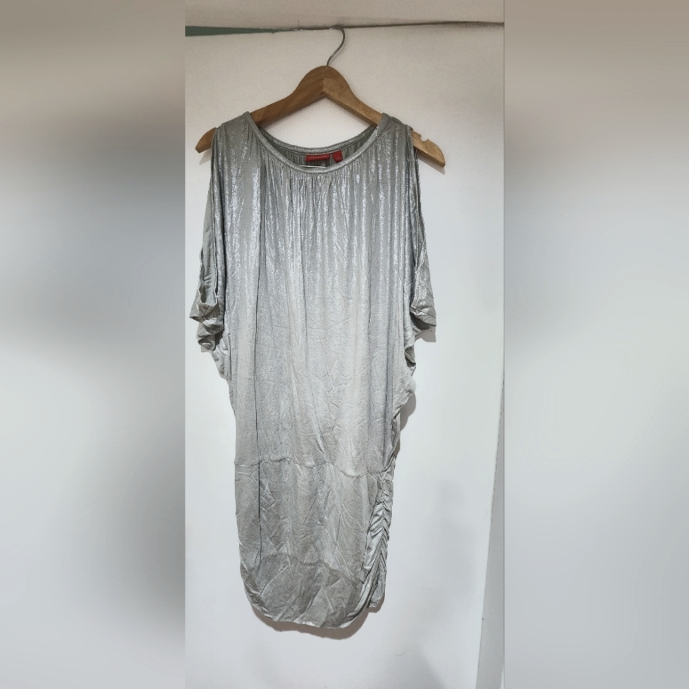 New York & Company Silver Dress
